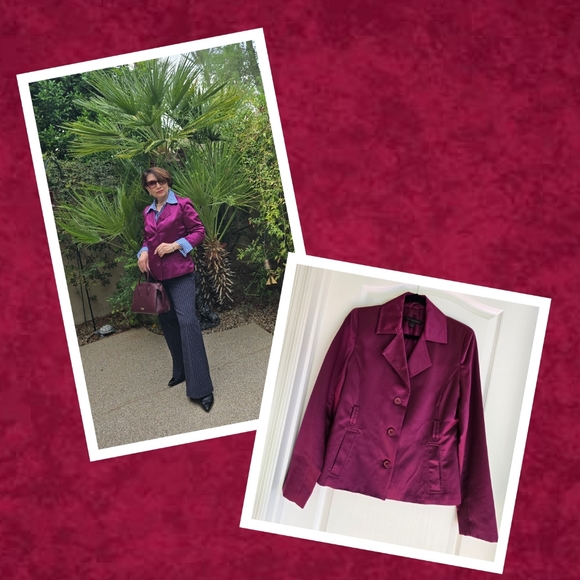 Express Jackets & Blazers - Express Design Studio Purple Blazer, Size S